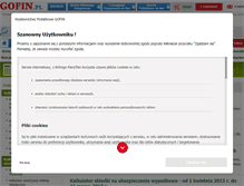 Tablet Screenshot of kalkulatory.gofin.pl