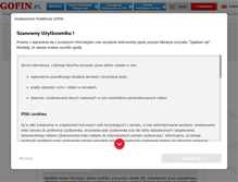 Tablet Screenshot of newslettery.gofin.pl